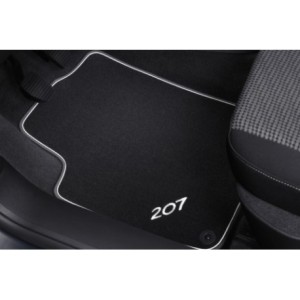 JEU DE TAPIS VELOURS PEUGEOT 207