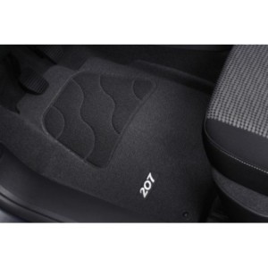 JEU DE TAPIS EN FORME PEUGEOT 207