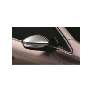 JEU DE 2 COQUILLES DE PROTECTION DE RETROVISEURS EXTERIEUR CHROME PEUGEOT 208